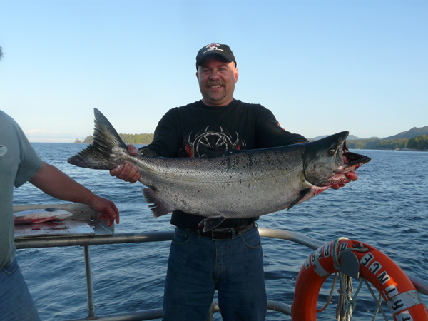 a fine big salmon